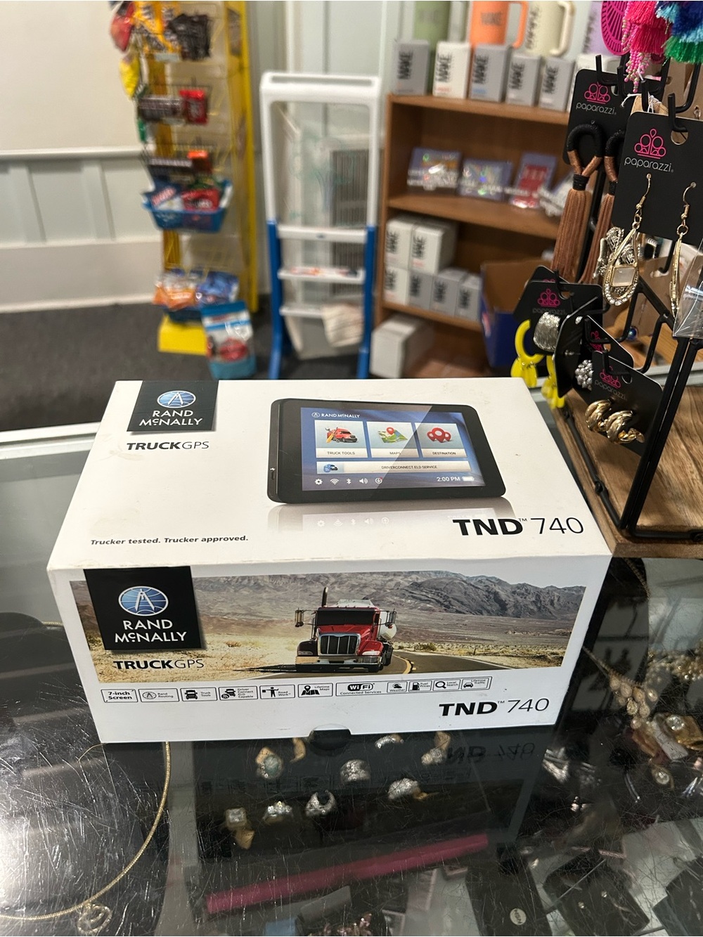 New Rand McNally TND 740 Truck GPS Navigation - Black